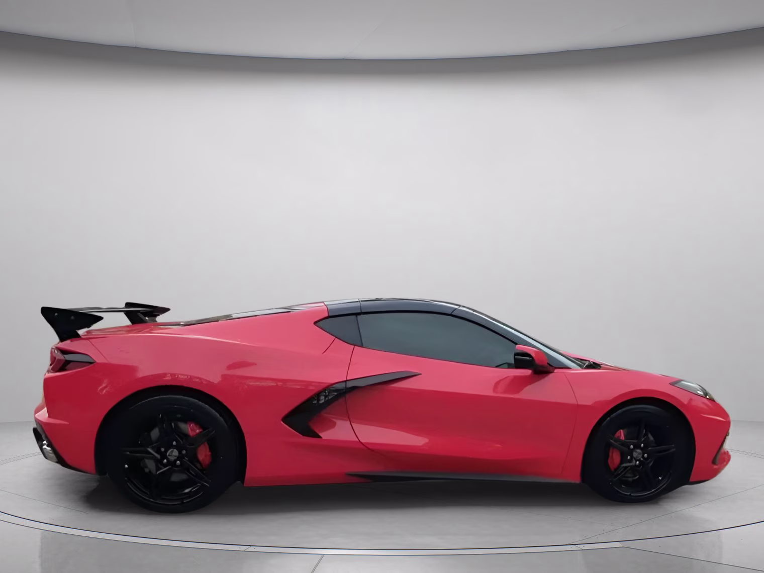2021 Torch Red Chevrolet Corvette 1LT RWD Coupe