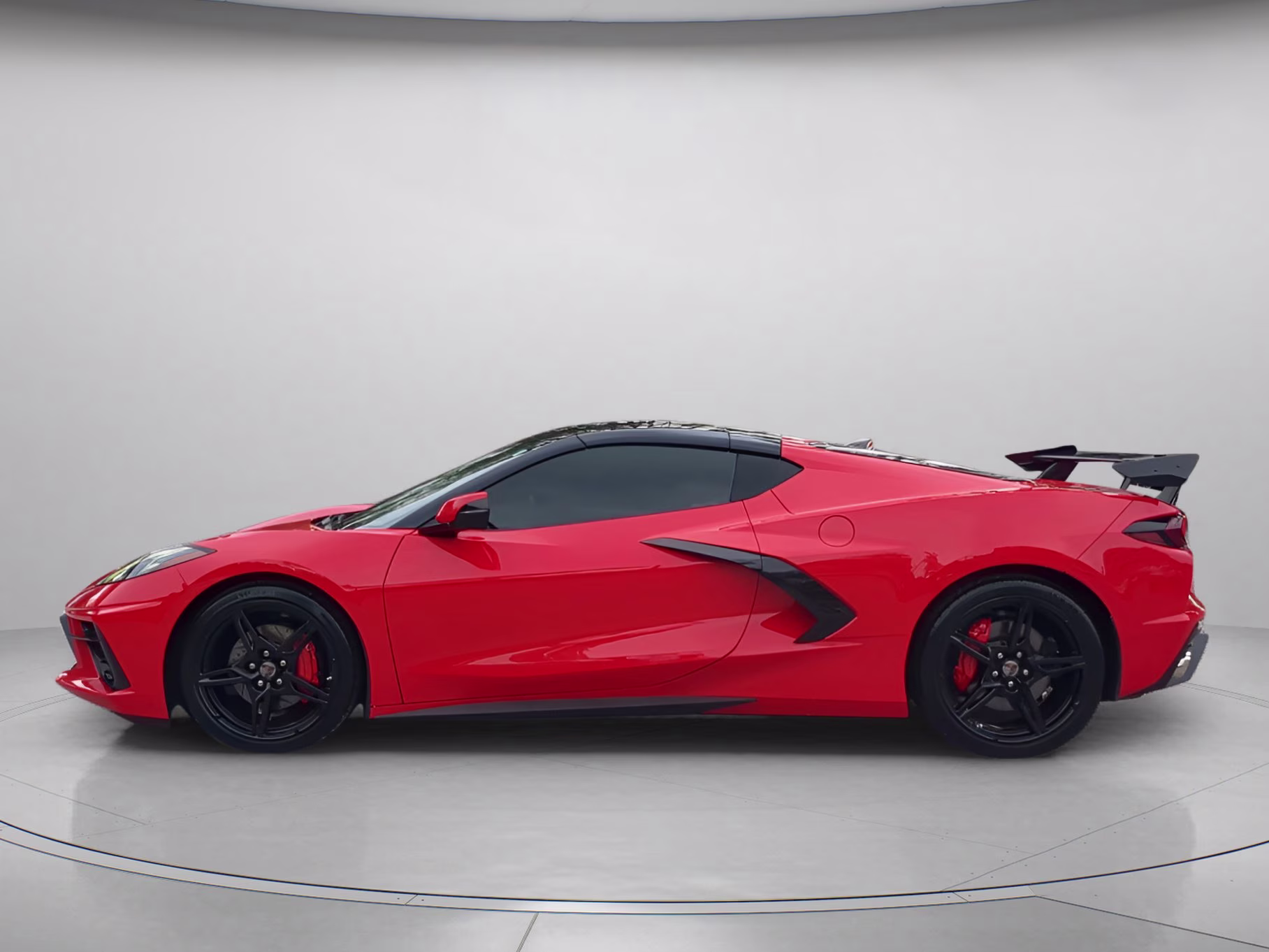 2021 Torch Red Chevrolet Corvette 1LT RWD Coupe