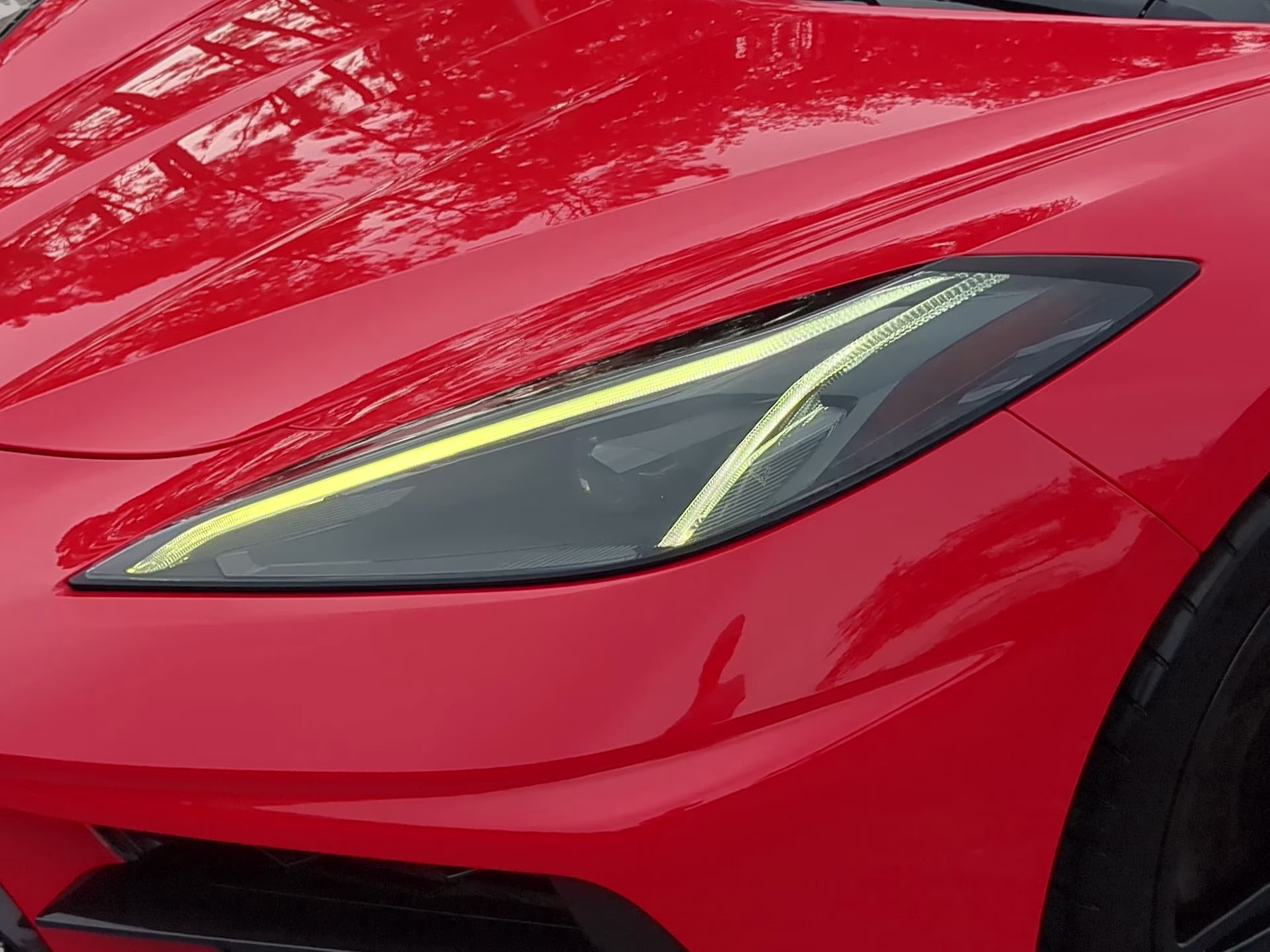 2021 Torch Red Chevrolet Corvette 1LT RWD Coupe