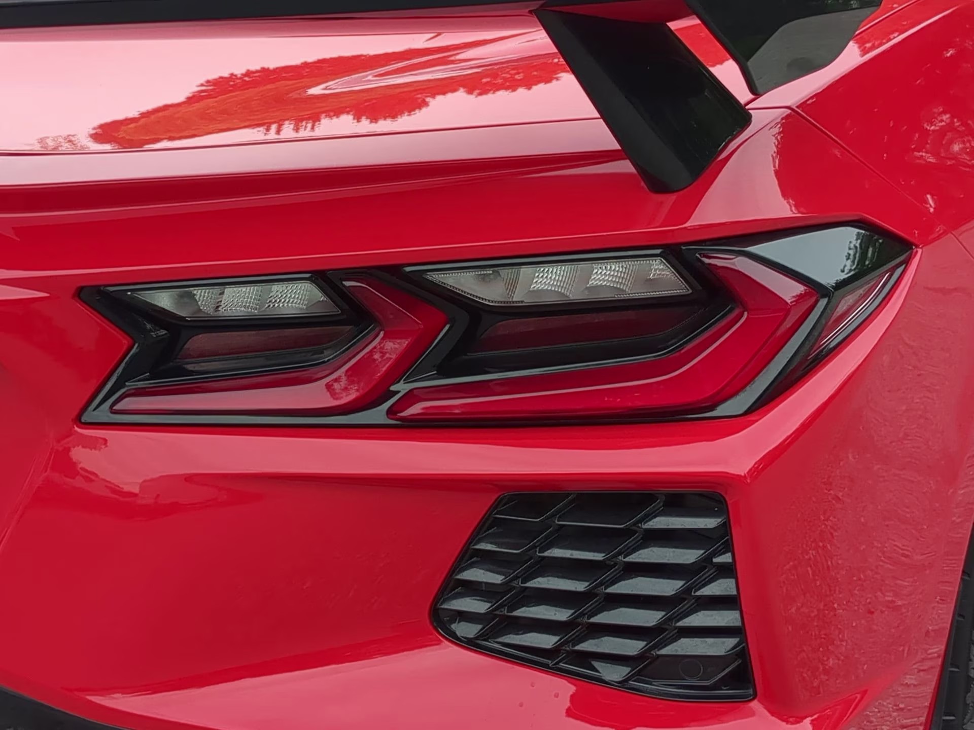 2021 Torch Red Chevrolet Corvette 1LT RWD Coupe