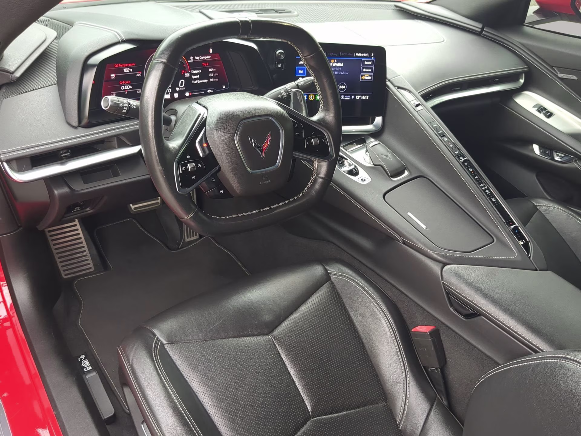 2021 Torch Red Chevrolet Corvette 1LT RWD Coupe