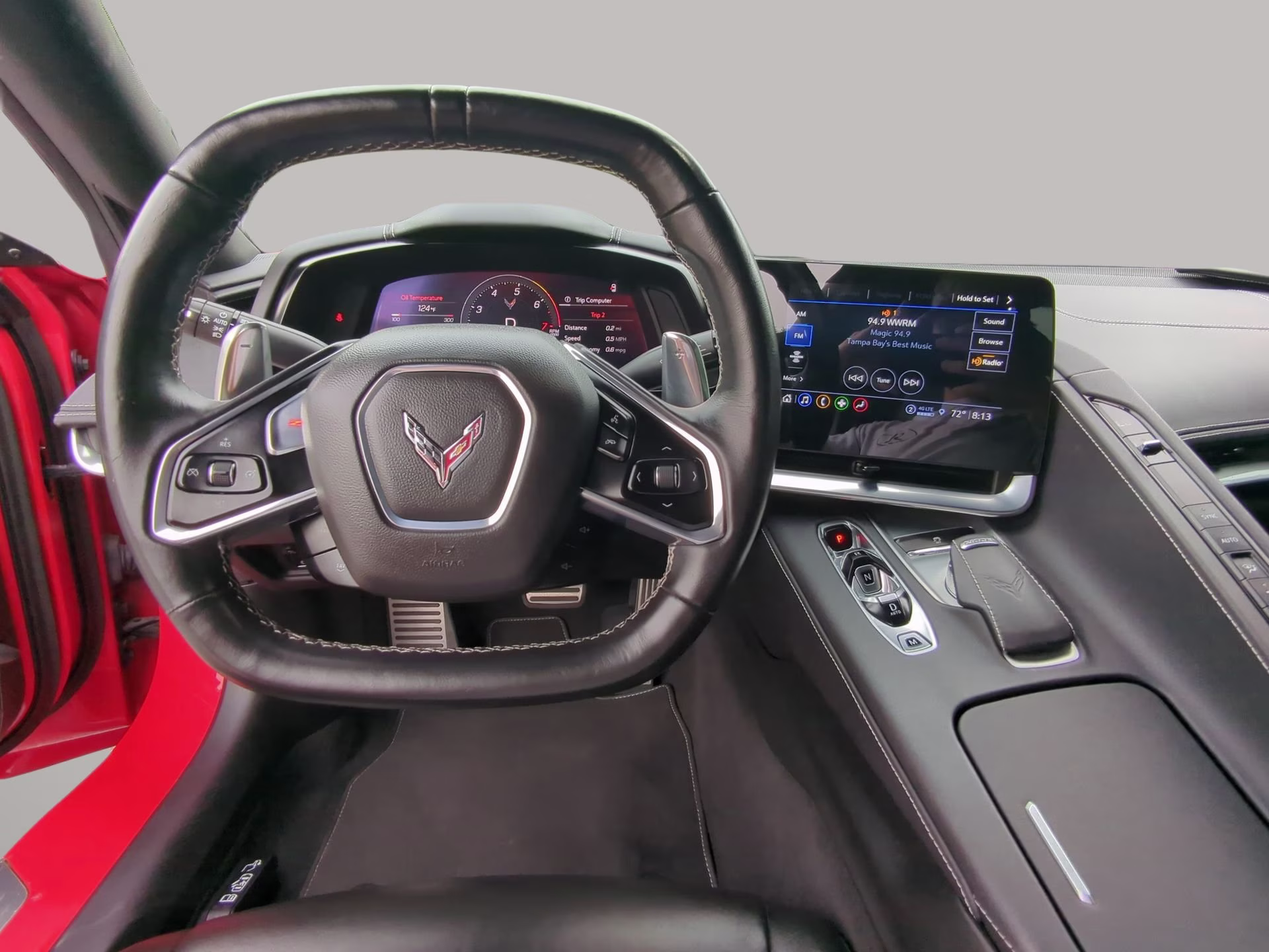 2021 Torch Red Chevrolet Corvette 1LT RWD Coupe