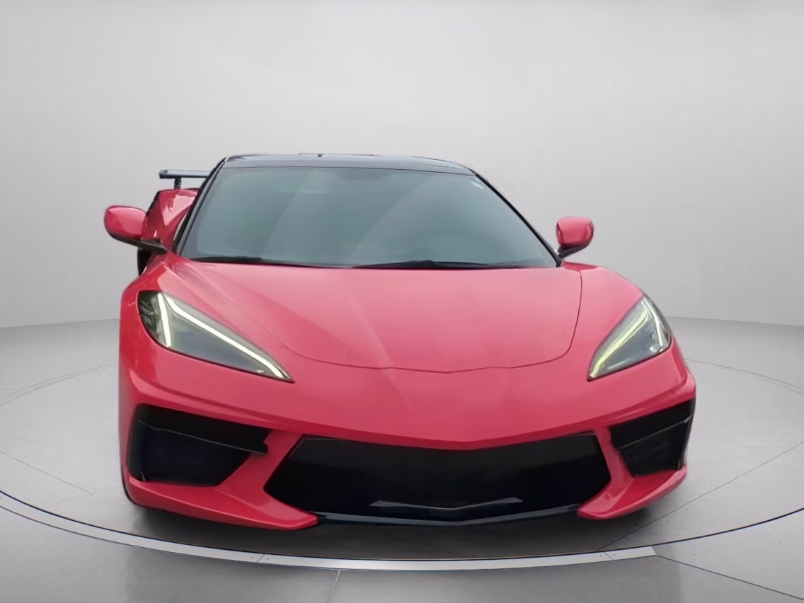 2021 Torch Red Chevrolet Corvette 1LT RWD Coupe