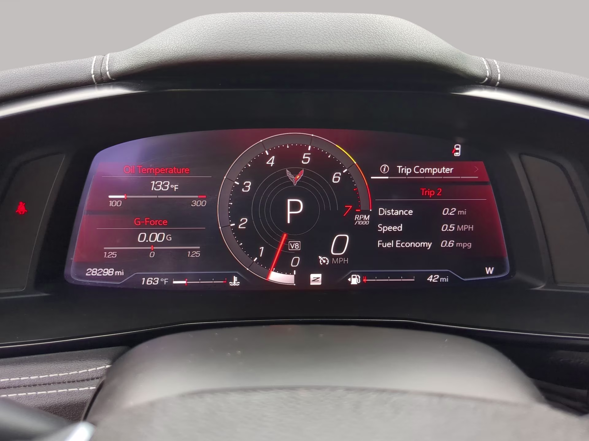2021 Torch Red Chevrolet Corvette 1LT RWD Coupe