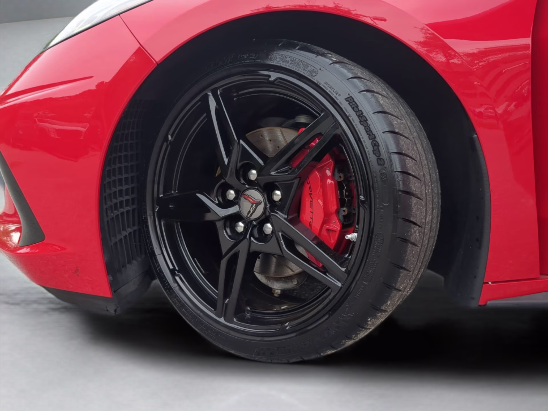 2021 Torch Red Chevrolet Corvette 1LT RWD Coupe