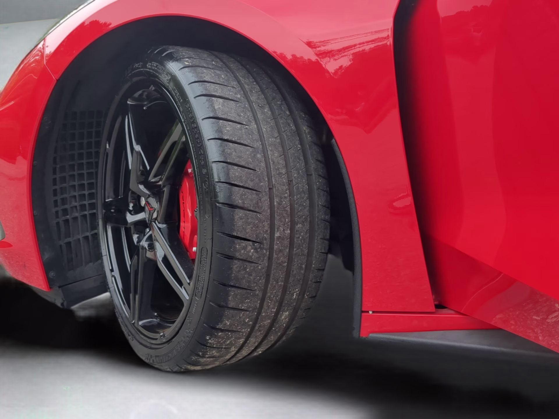 2021 Torch Red Chevrolet Corvette 1LT RWD Coupe
