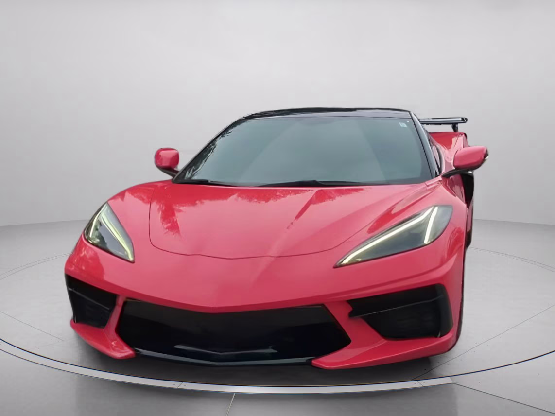 2021 Torch Red Chevrolet Corvette 1LT RWD Coupe