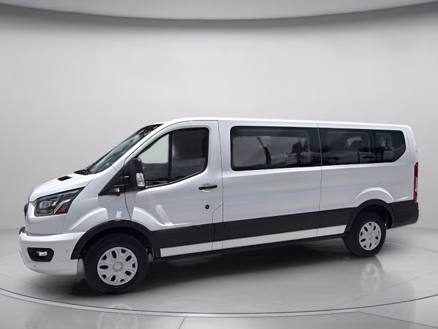 2023 Oxford White Ford Transit Passenger Wagon XLT RWD Van