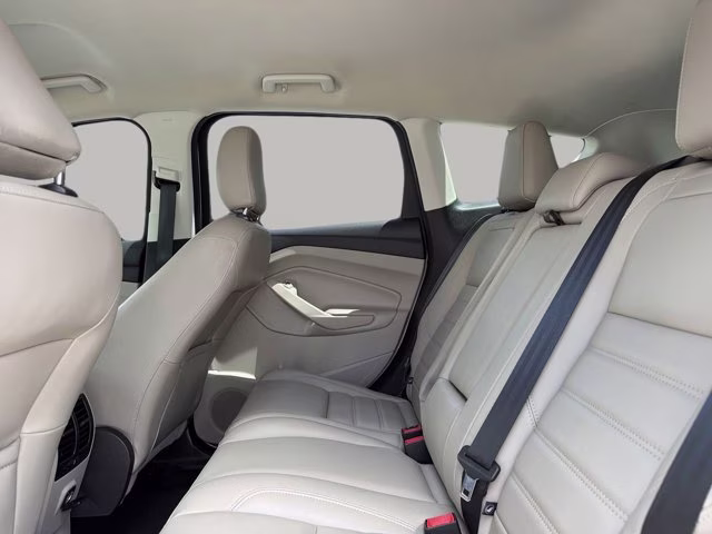 2019 White Platinum Clearcoat Metallic Ford Escape SEL FWD SUV