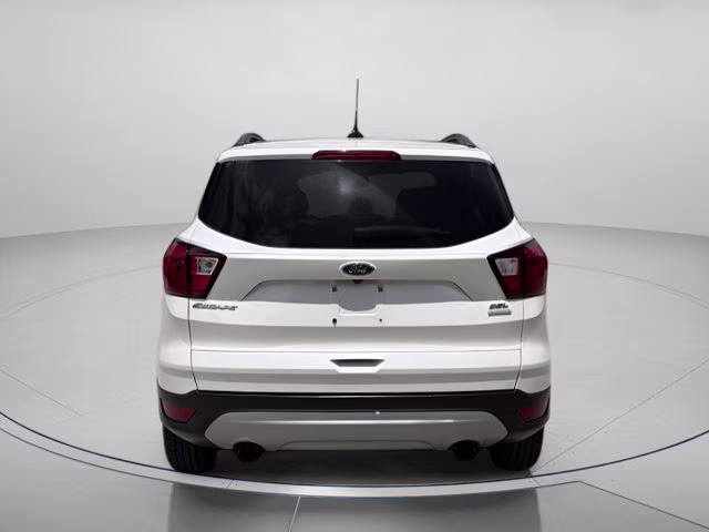 2019 White Platinum Clearcoat Metallic Ford Escape SEL FWD SUV
