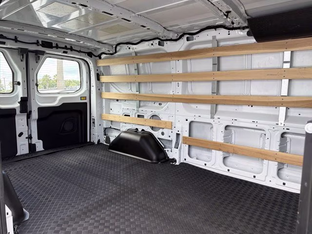 2025 Oxford White Ford Transit Cargo Van Base RWD Van