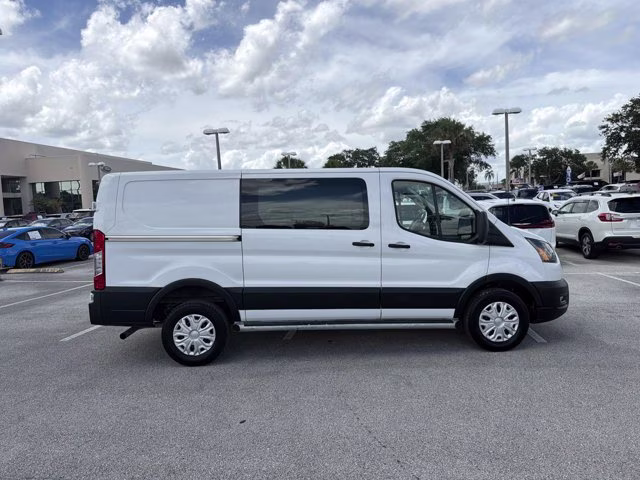2025 Oxford White Ford Transit Cargo Van Base RWD Van