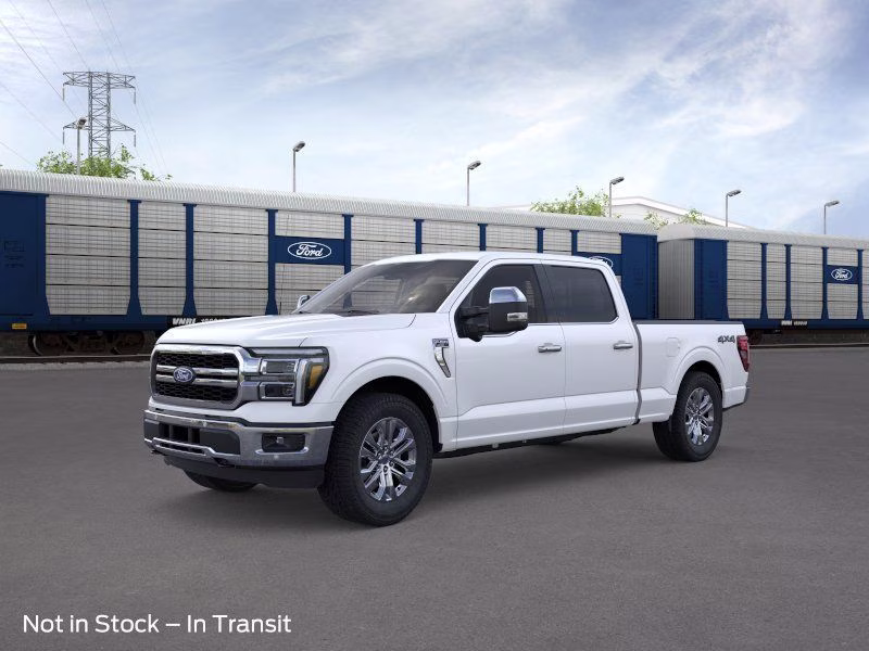 2026 Star White Metallic Tri-Coat Ford F-150 Lariat 4X4 Truck