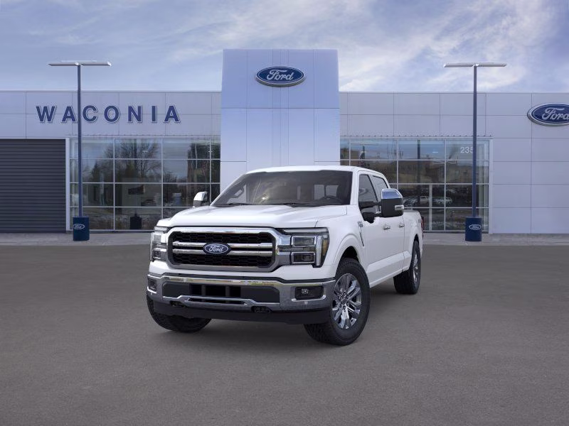2026 Star White Metallic Tri-Coat Ford F-150 Lariat 4X4 Truck