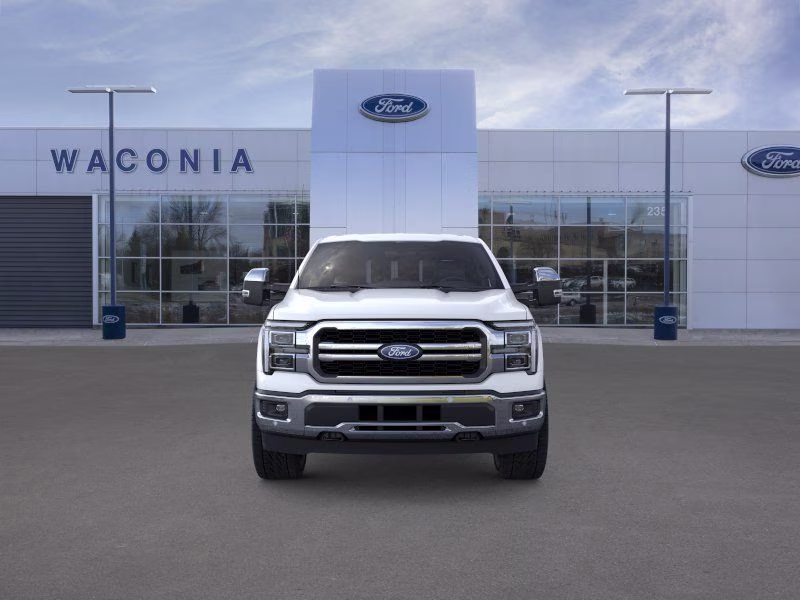 2026 Star White Metallic Tri-Coat Ford F-150 Lariat 4X4 Truck