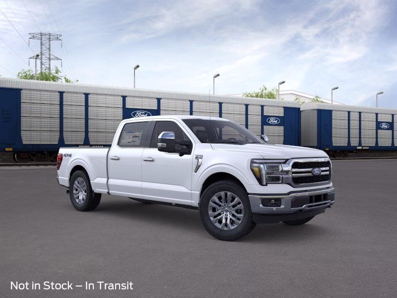 2026 Star White Metallic Tri-Coat Ford F-150 Lariat 4X4 Truck