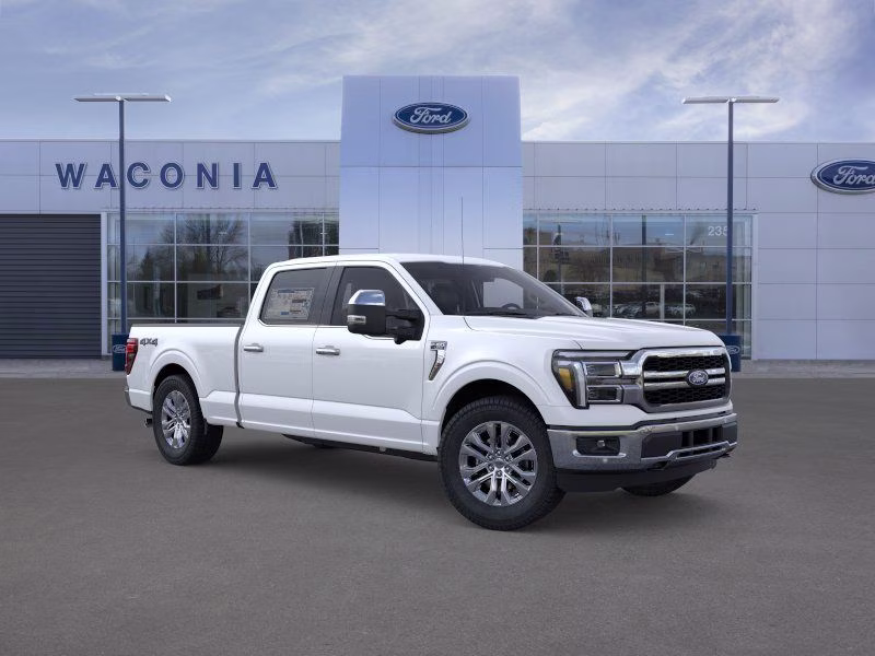 2026 Star White Metallic Tri-Coat Ford F-150 Lariat 4X4 Truck