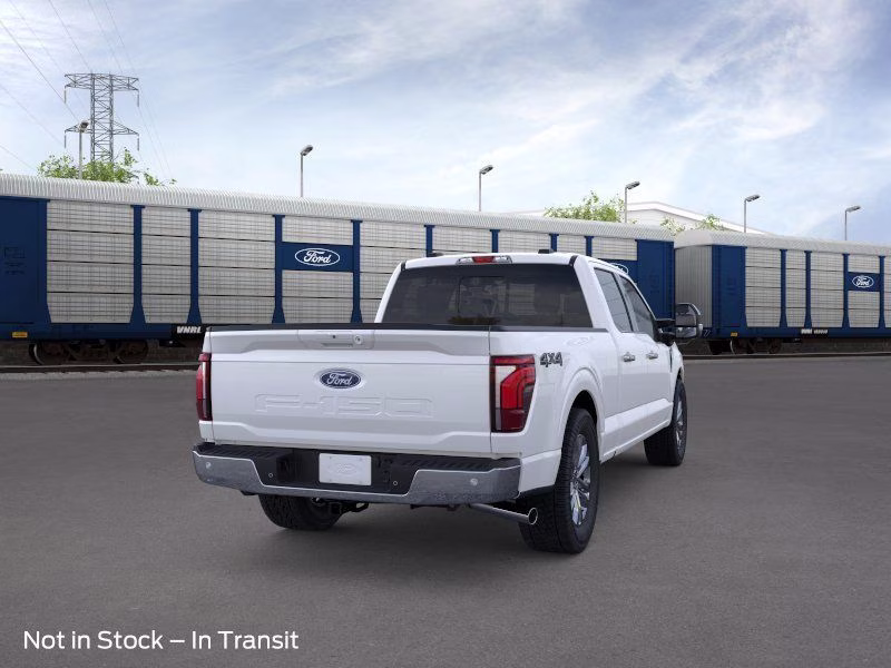2026 Star White Metallic Tri-Coat Ford F-150 Lariat 4X4 Truck