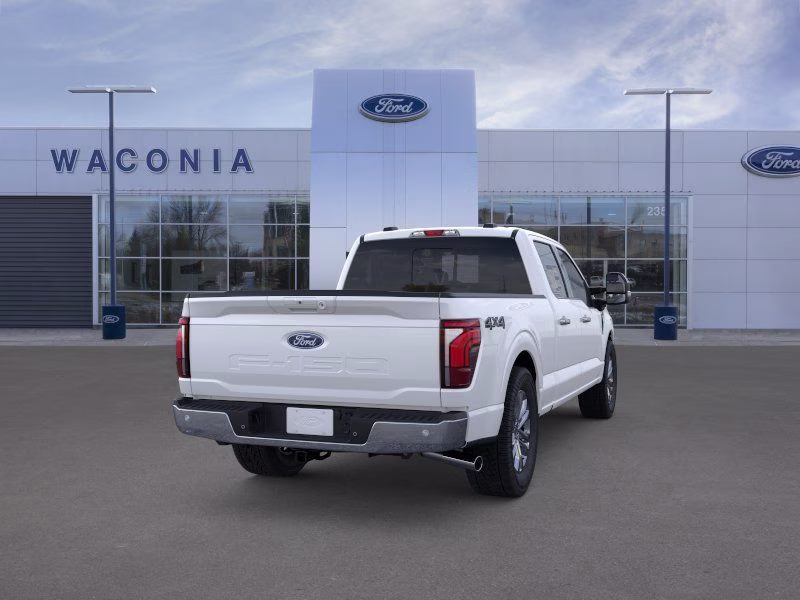 2026 Star White Metallic Tri-Coat Ford F-150 Lariat 4X4 Truck