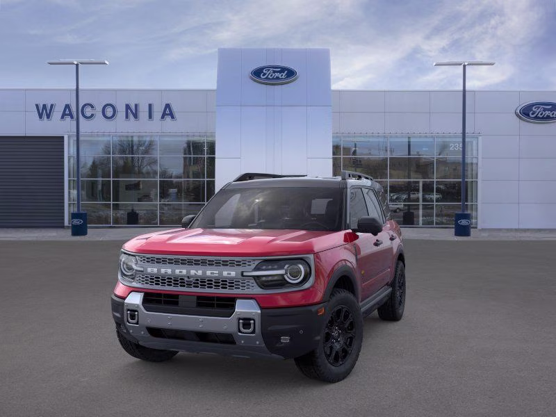 2026 Ruby Red Metallic Tinted Clearcoat Ford Bronco Sport Badlands 4X4 SUV