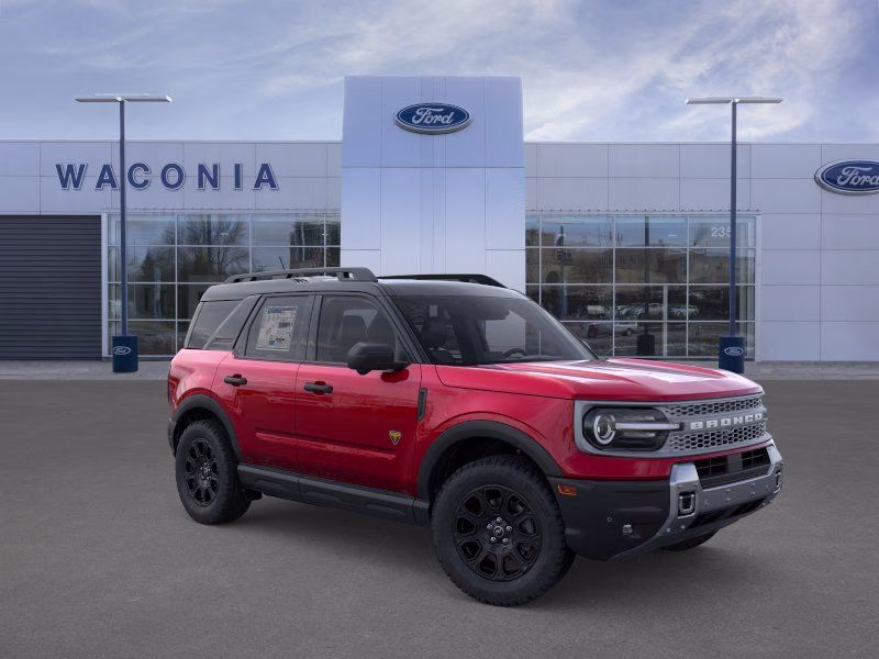2026 Ruby Red Metallic Tinted Clearcoat Ford Bronco Sport Badlands 4X4 SUV
