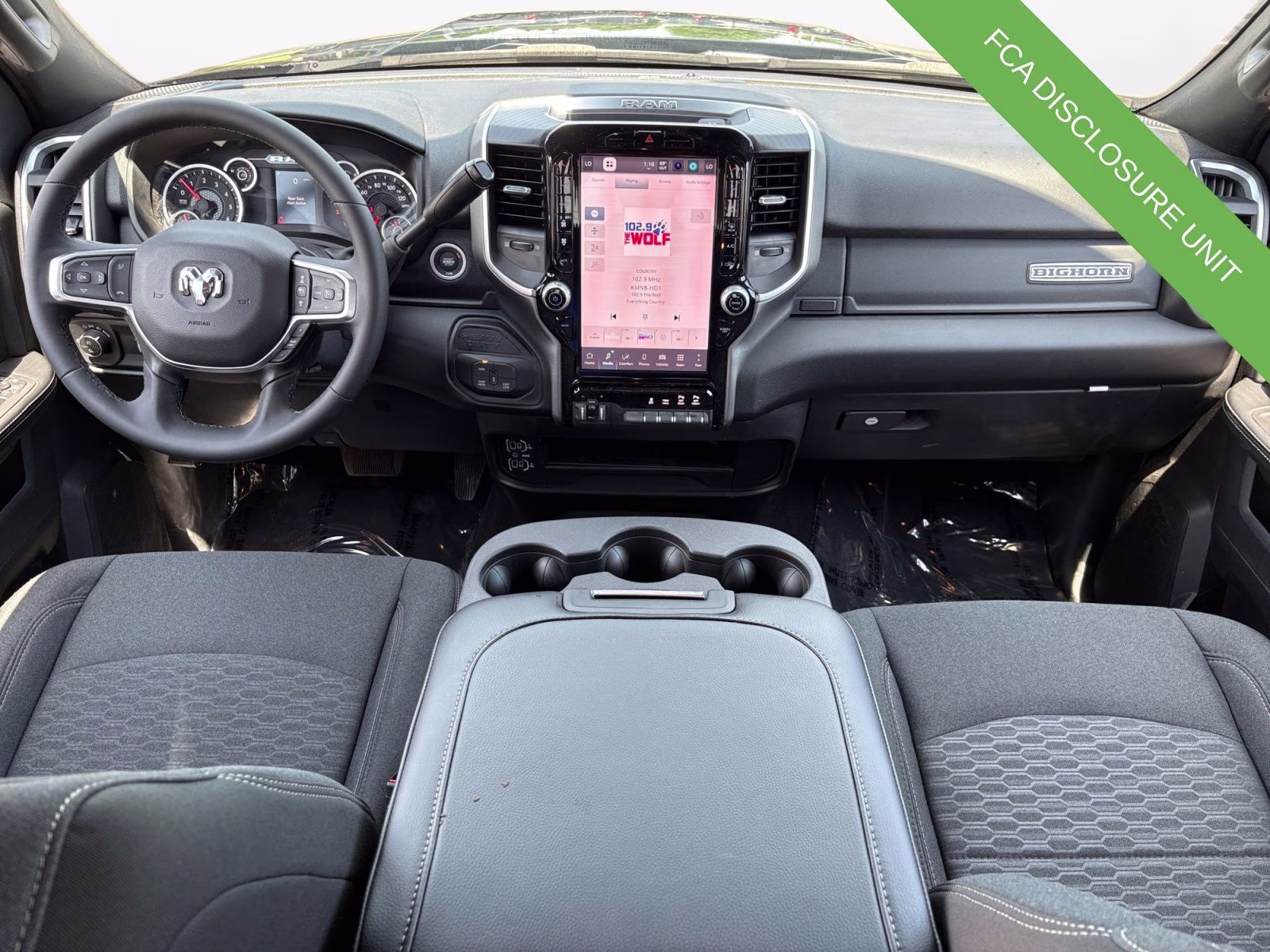 2025 Diamond Black Crystal Pearlcoat Ram 2500 Big Horn 4X4 Truck