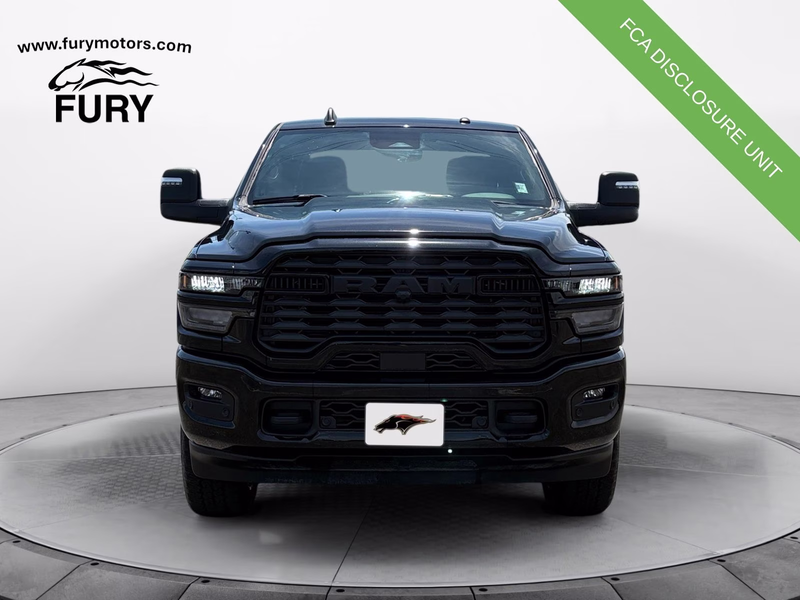 2025 Diamond Black Crystal Pearlcoat Ram 2500 Big Horn 4X4 Truck