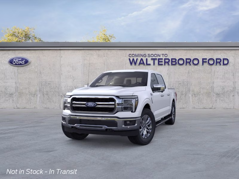2026 Star White Metallic Tri-Coat Ford F-150 Lariat 4X4 Truck