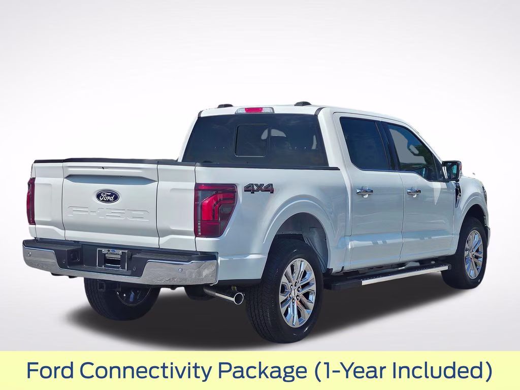2026 Star White Metallic Tri-Coat Ford F-150 Lariat 4X4 Truck