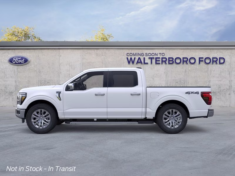 2026 Star White Metallic Tri-Coat Ford F-150 Lariat 4X4 Truck