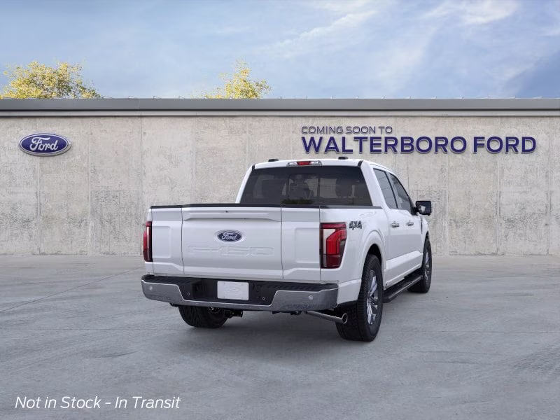 2026 Star White Metallic Tri-Coat Ford F-150 Lariat 4X4 Truck