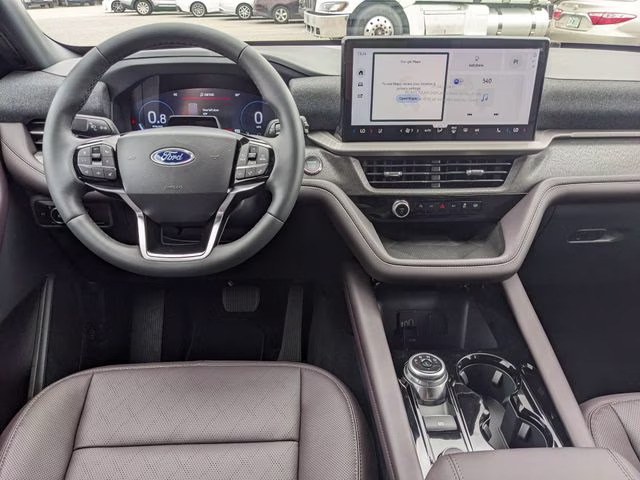 2026 Agate Black Metallic Ford Explorer Platinum RWD SUV
