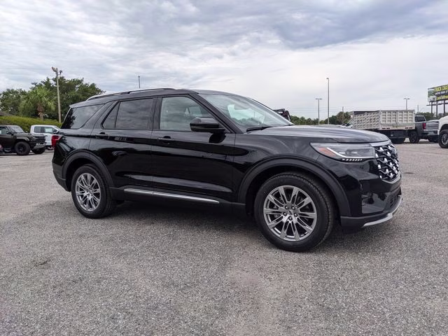 2026 Agate Black Metallic Ford Explorer Platinum RWD SUV