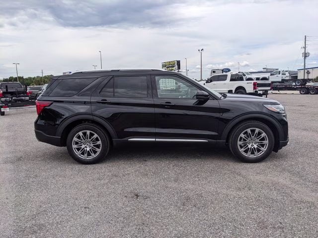 2026 Agate Black Metallic Ford Explorer Platinum RWD SUV