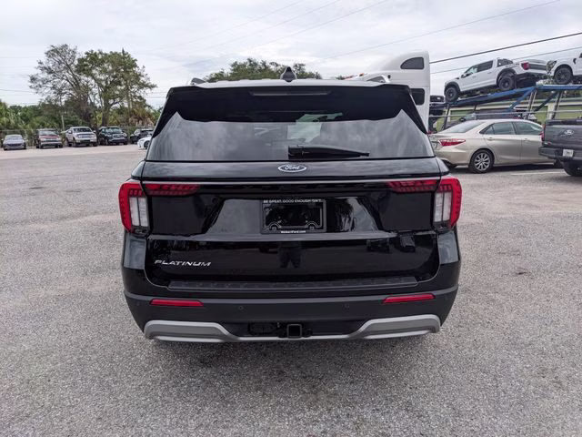 2026 Agate Black Metallic Ford Explorer Platinum RWD SUV