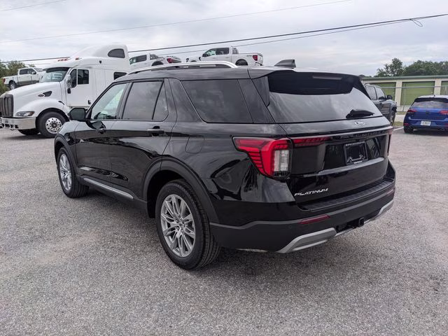 2026 Agate Black Metallic Ford Explorer Platinum RWD SUV