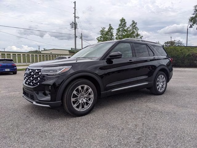 2026 Agate Black Metallic Ford Explorer Platinum RWD SUV