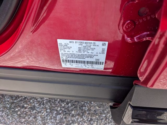 2026 Rapid Red Metallic Tinted Clearcoat Ford Explorer ST-Line RWD SUV