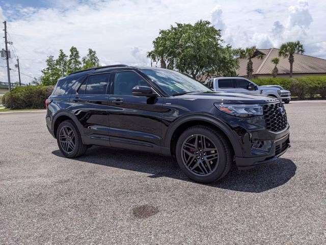 2026 Agate Black Metallic Ford Explorer ST-Line RWD SUV