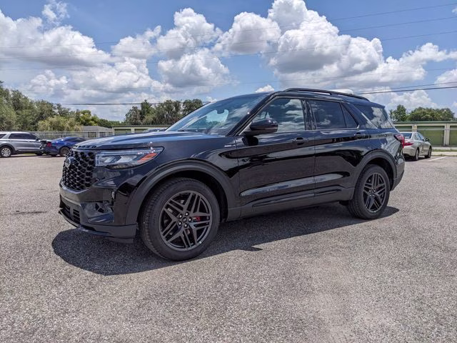 2026 Agate Black Metallic Ford Explorer ST-Line RWD SUV