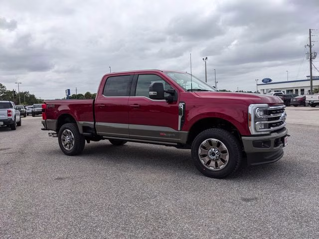 2026 Ruby Red Metallic Tinted Clearcoat Ford Super Duty F-250 SRW King Ranch 4X4 Truck