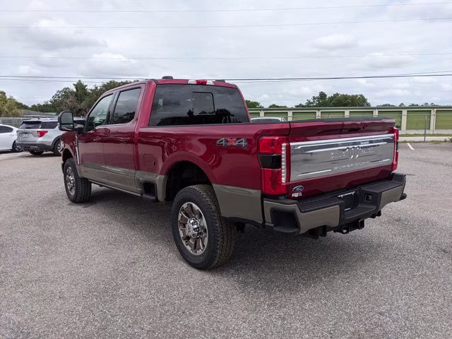 2026 Ruby Red Metallic Tinted Clearcoat Ford Super Duty F-250 SRW King Ranch 4X4 Truck