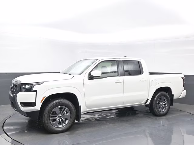 2026 Glacier White Nissan Frontier SV 4X4 Truck