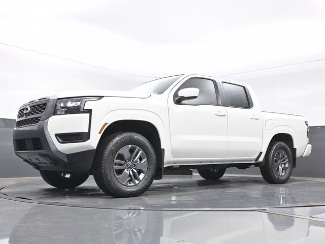 2026 Glacier White Nissan Frontier SV 4X4 Truck