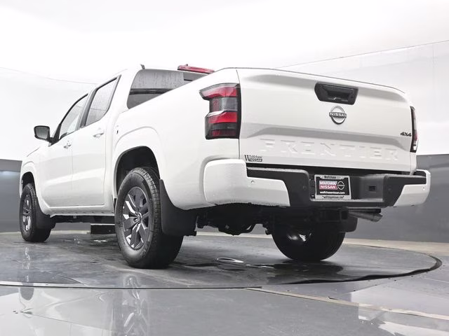 2026 Glacier White Nissan Frontier SV 4X4 Truck