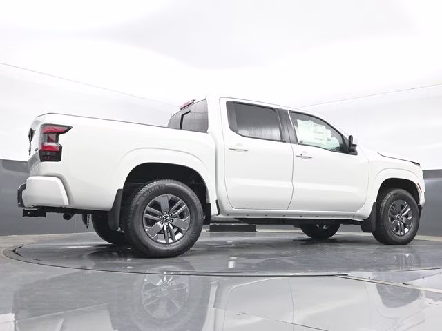2026 Glacier White Nissan Frontier SV 4X4 Truck