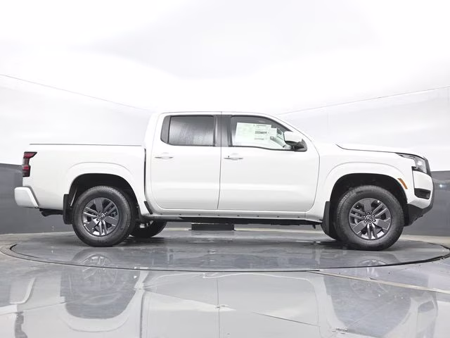 2026 Glacier White Nissan Frontier SV 4X4 Truck