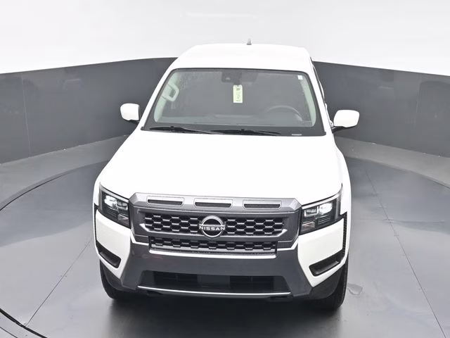 2026 Glacier White Nissan Frontier SV 4X4 Truck
