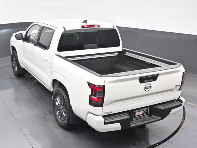 2026 Glacier White Nissan Frontier SV 4X4 Truck