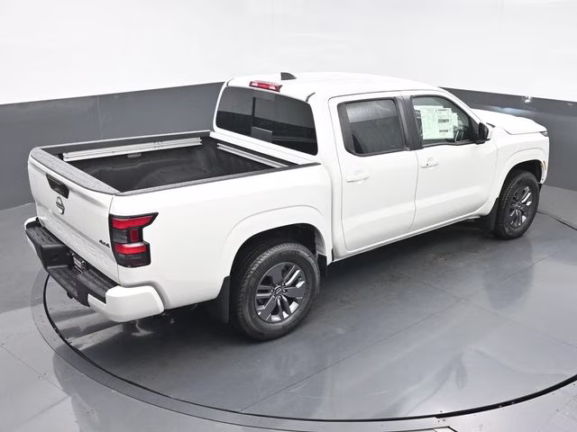 2026 Glacier White Nissan Frontier SV 4X4 Truck